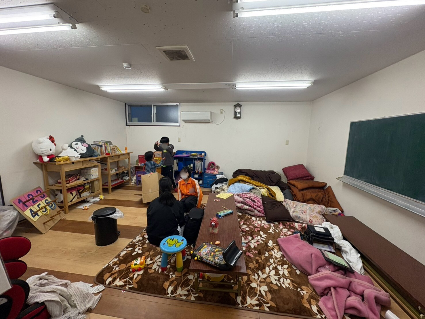 子どもたちが遊ぶスペース